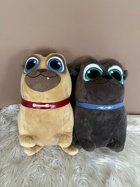 {Disney} Puppy Dog Pals Bingo & Rolly Plush Toy Set